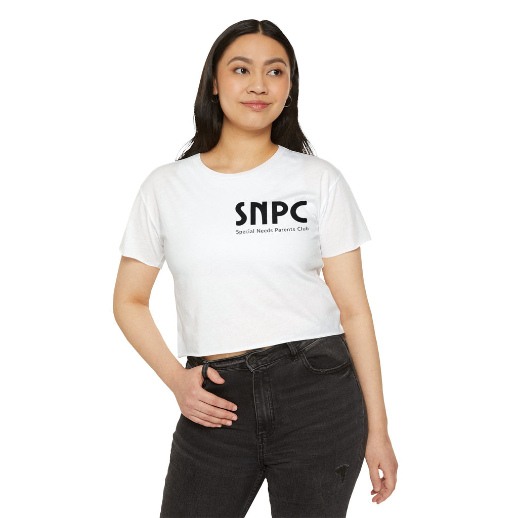 “Coffee, Therapies & IEP’s, Special Needs Mama” Women’s Crop Top