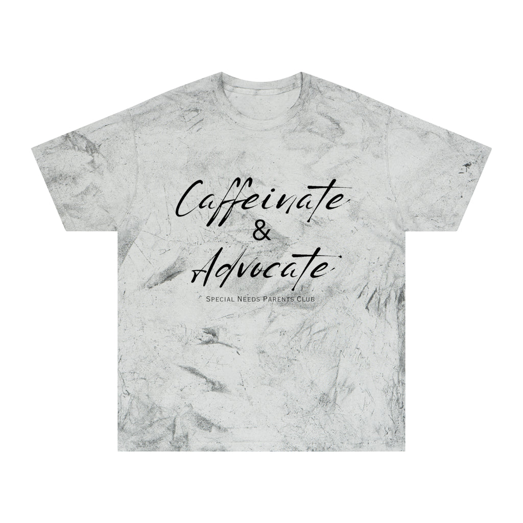 “Caffeinate & Advocate” Women’s Tee