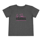 “G-Tube Famous” Toddler Tee
