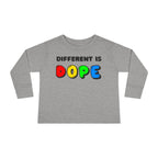 “Different Is Dope” Toddler Long Sleeve