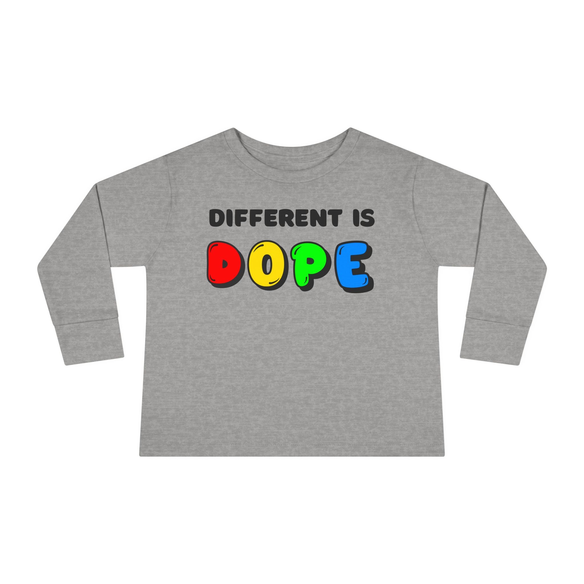 “Different Is Dope” Toddler Long Sleeve