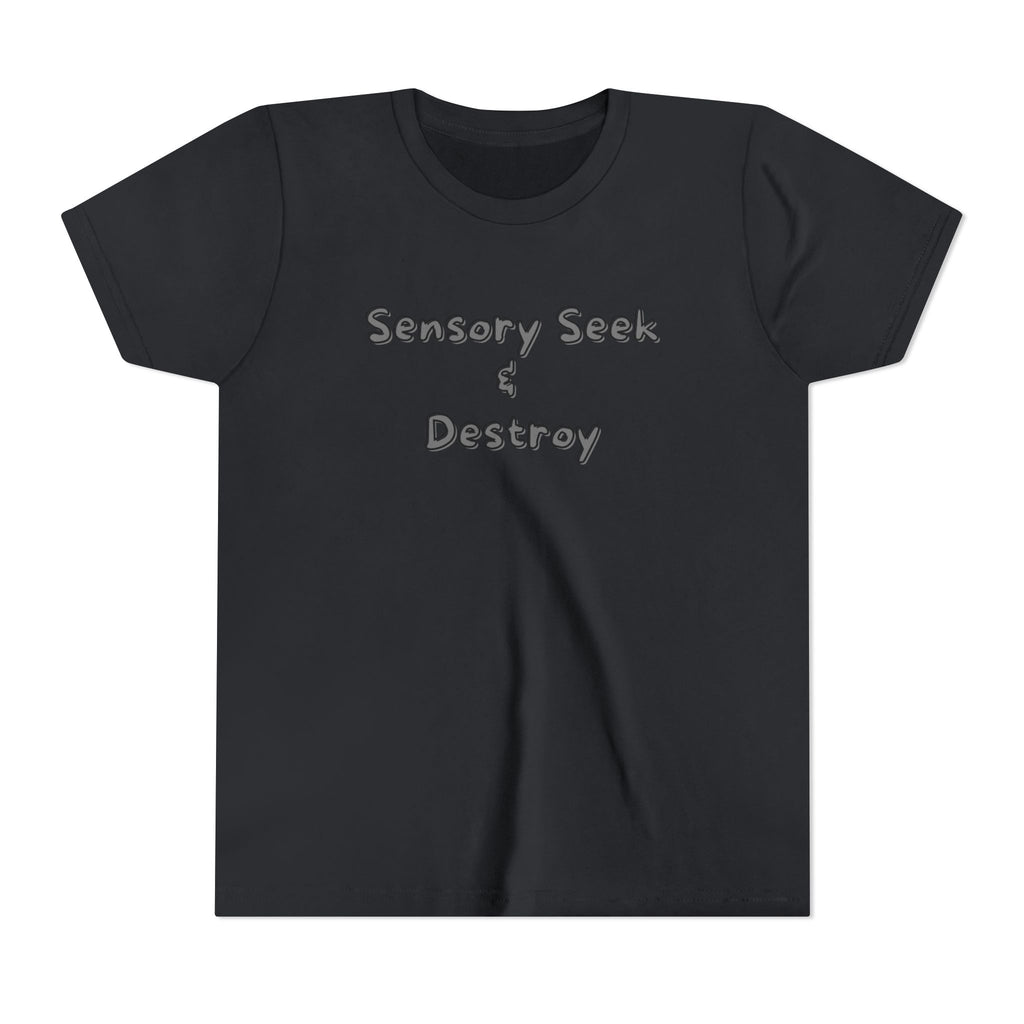 “Sensory Seek & Destroy” Youth Tee