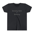 “Sensory Seek & Destroy” Youth Tee