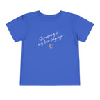 “Screaming Is My Love Language” Toddler Tee