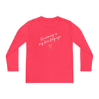 “Screaming Is My Love Language” Youth Long Sleeve