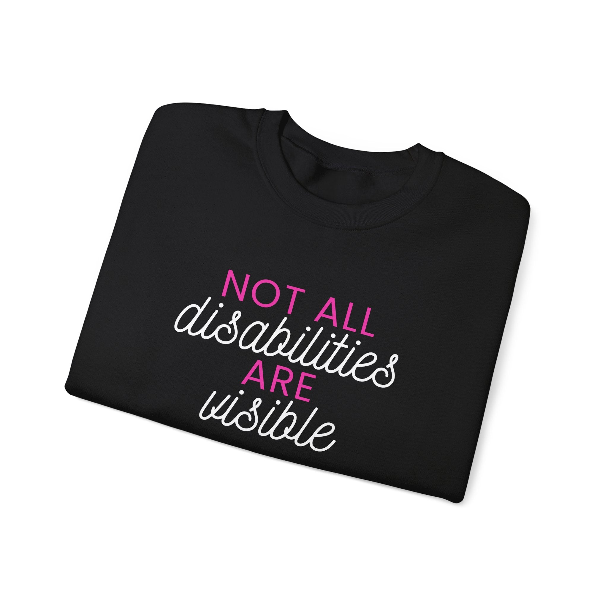 “Not All Disabilities Are Visible” Women’s Sweater
