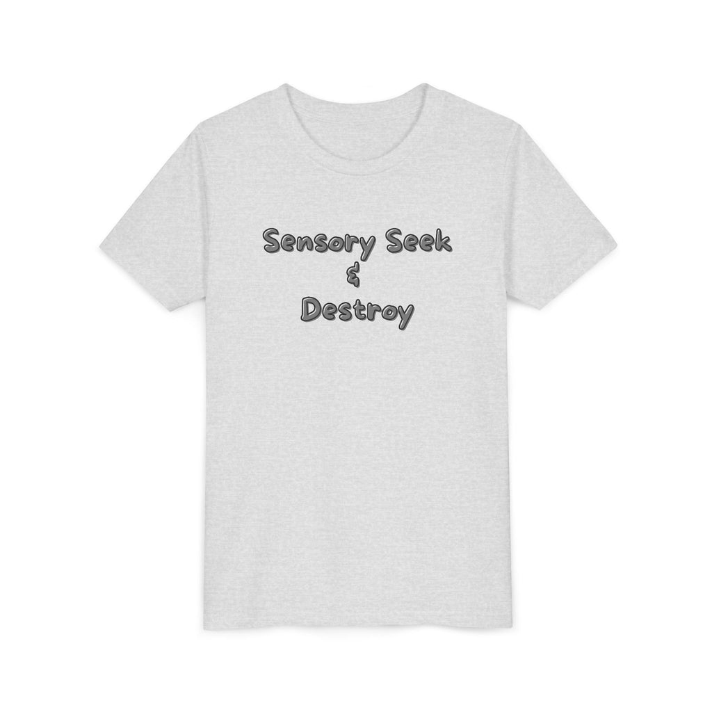 “Sensory Seek & Destroy” Youth Tee