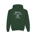 “Not All Disabilities Are Visible” Youth Hoodie