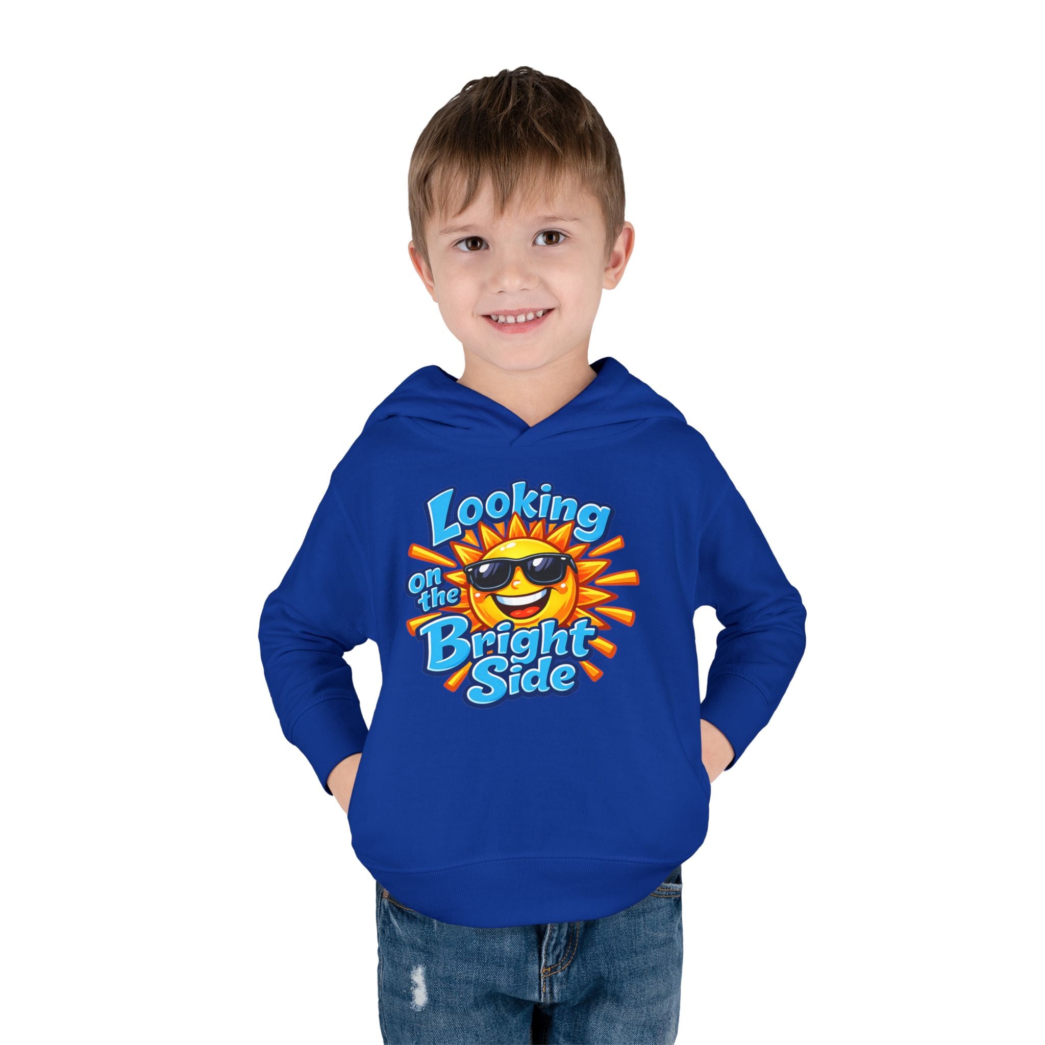 "Looking On The Bright Side" Toddler Hoodie