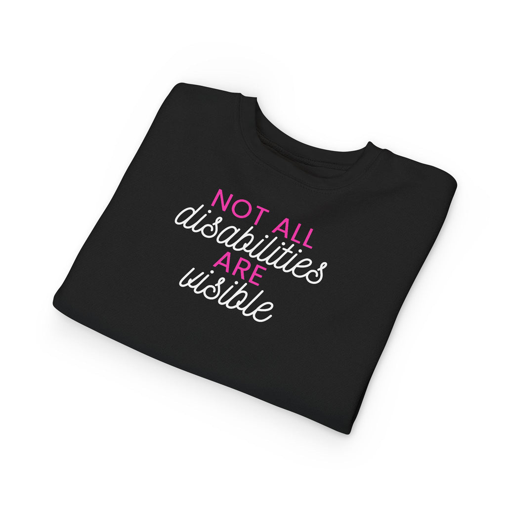 "Not All Disabilities Are Visible" Toddler Sweater