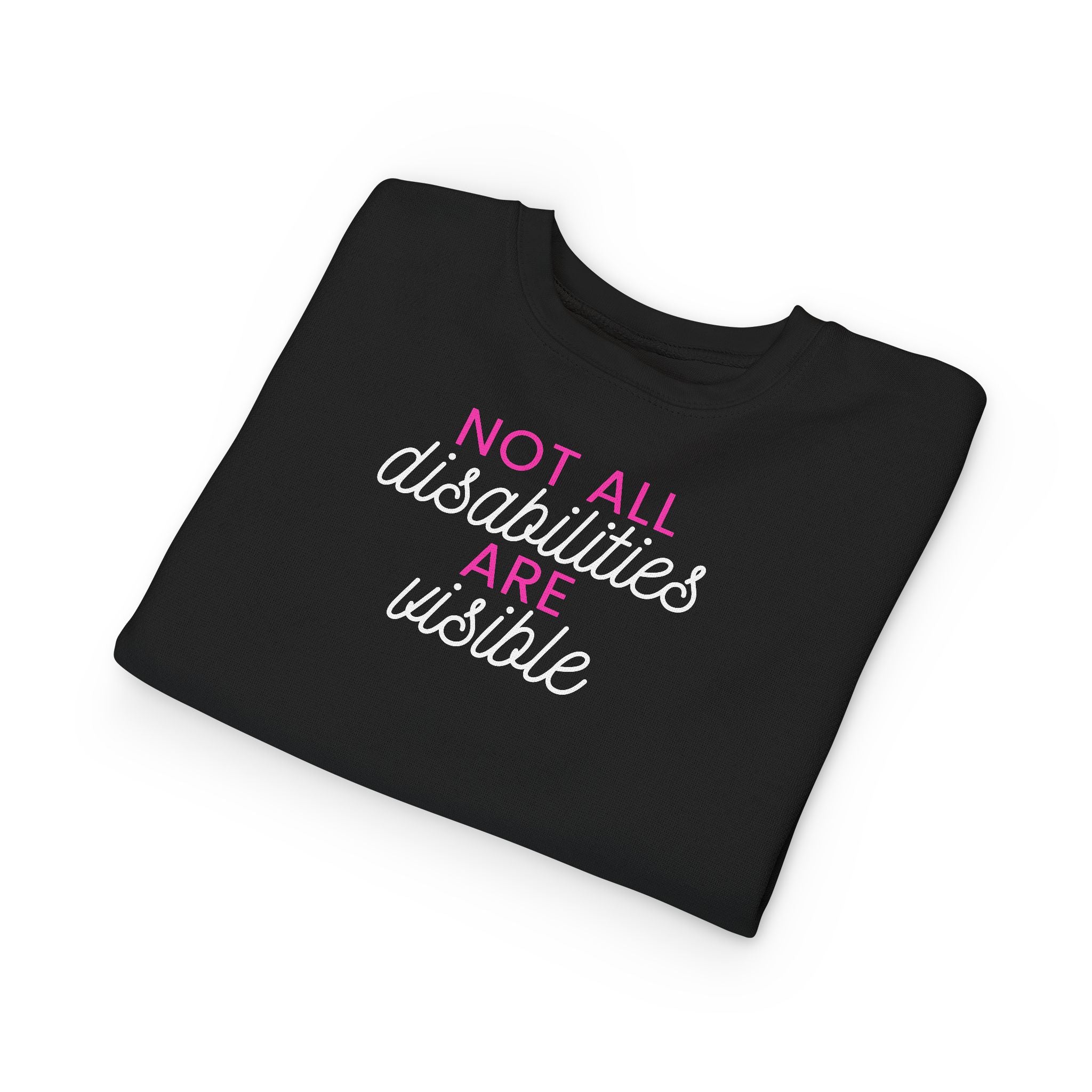 "Not All Disabilities Are Visible" Toddler Sweater