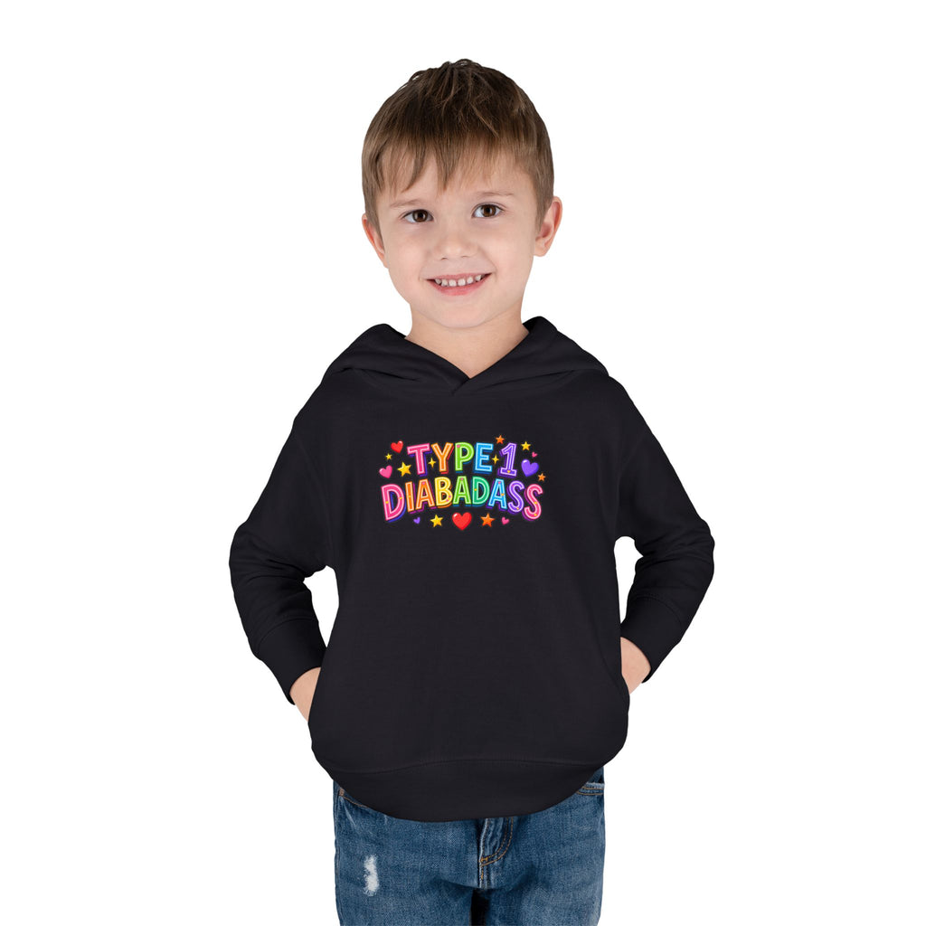 “Type 1 Diabadass” Toddler Hoodie