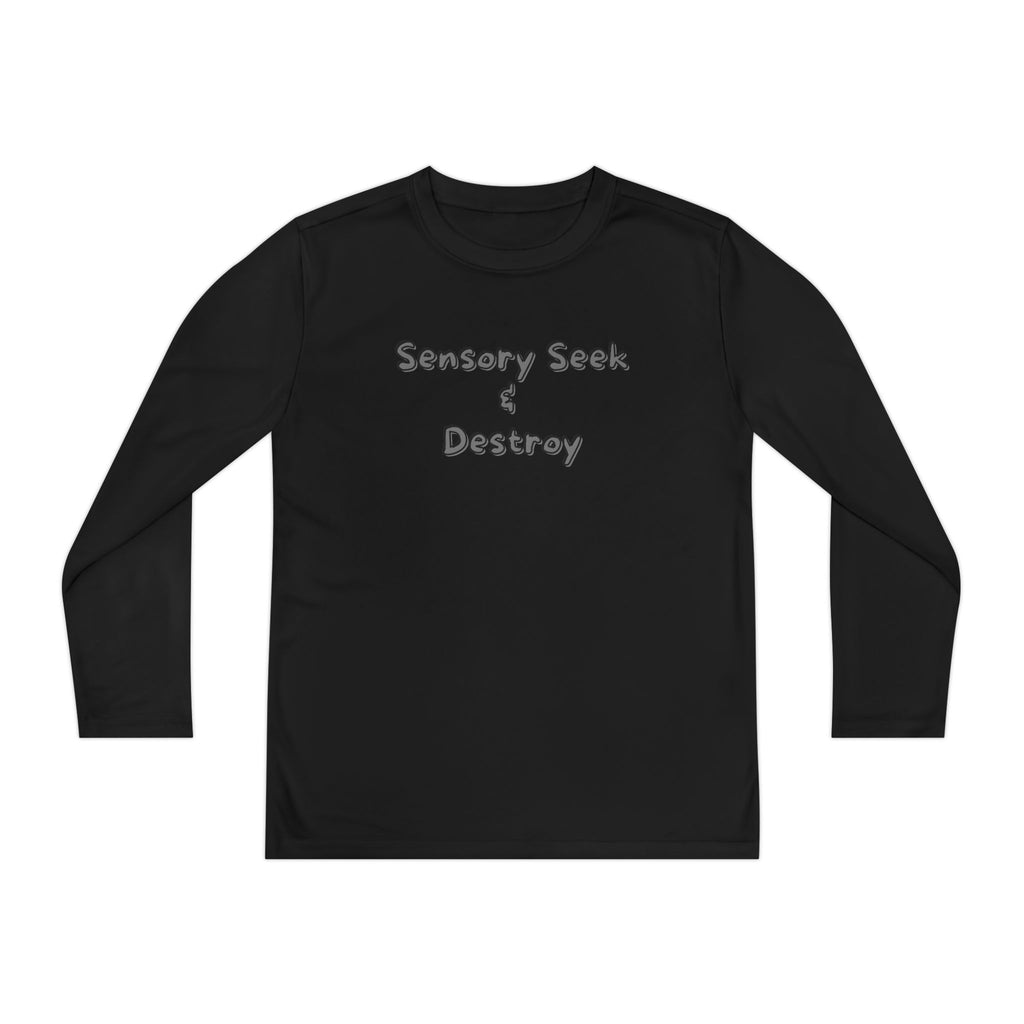 "Sensory Seek & Destroy" Youth Long Sleeve