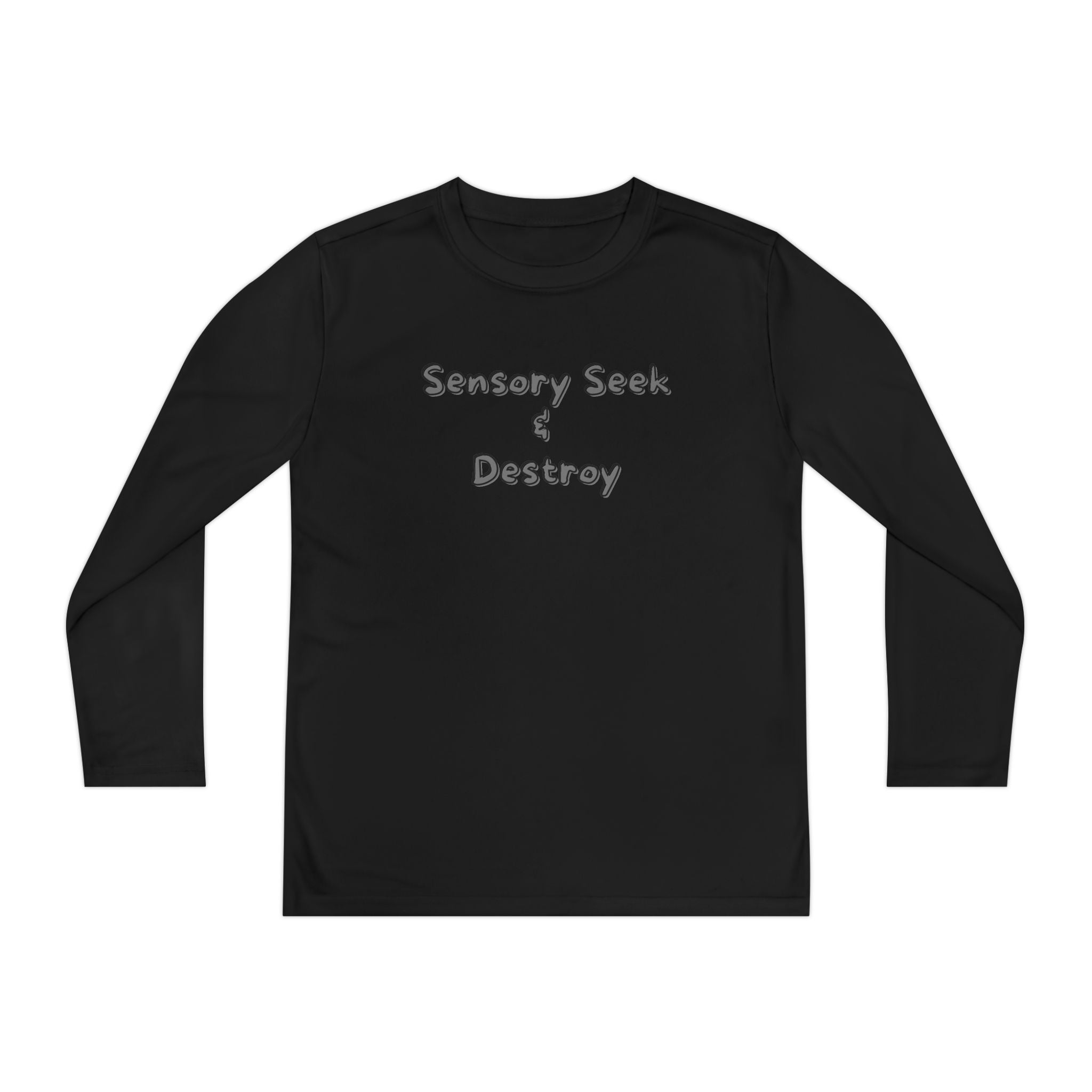 "Sensory Seek & Destroy" Youth Long Sleeve