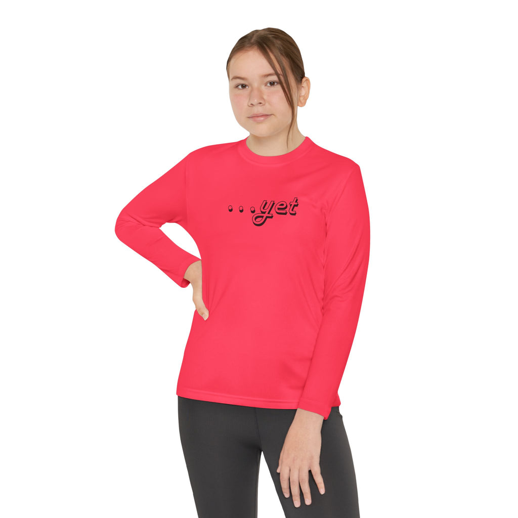 "The Power Of ...Yet" Youth Long Sleeve