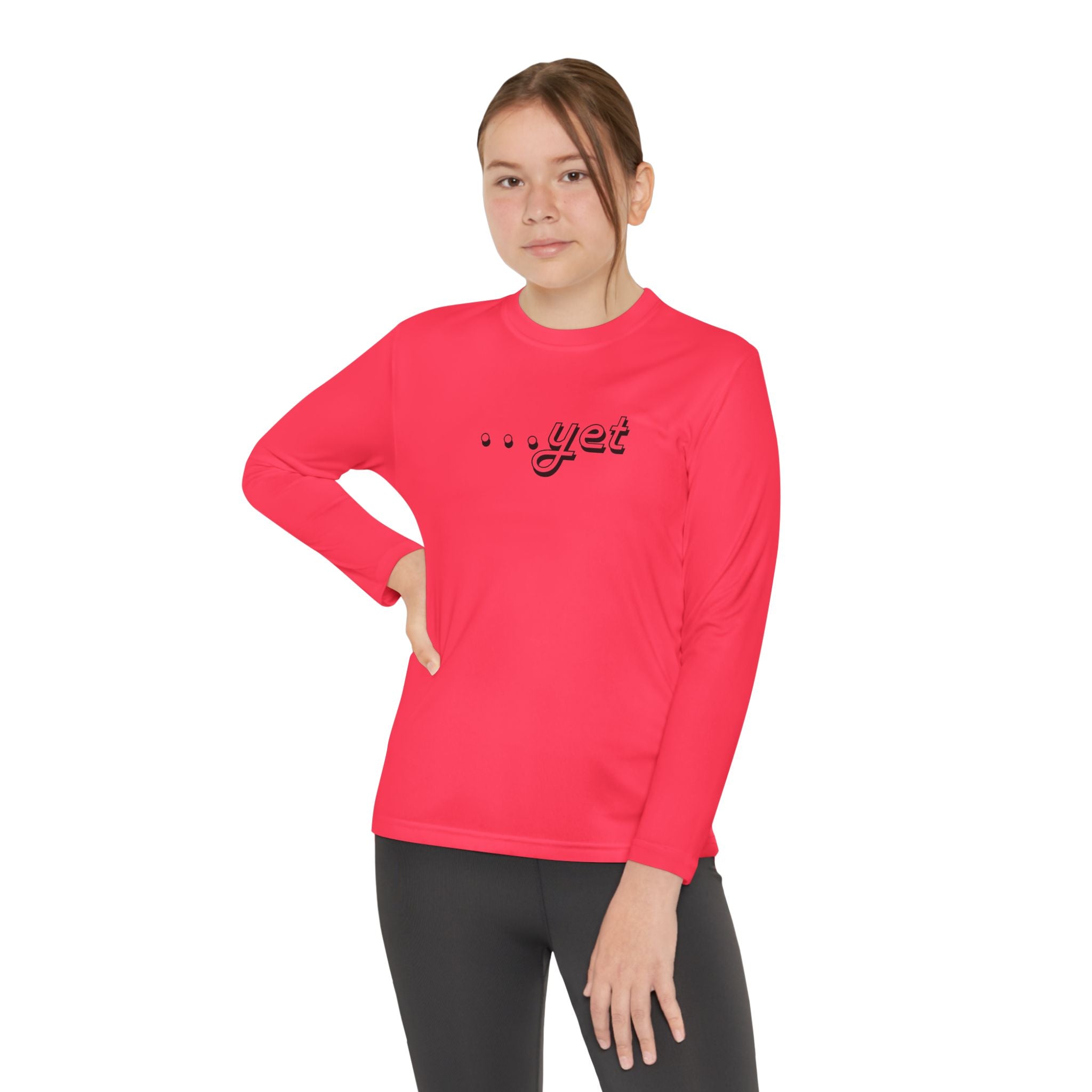 "The Power Of ...Yet" Youth Long Sleeve