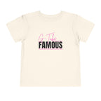 “G-Tube Famous” Toddler Tee