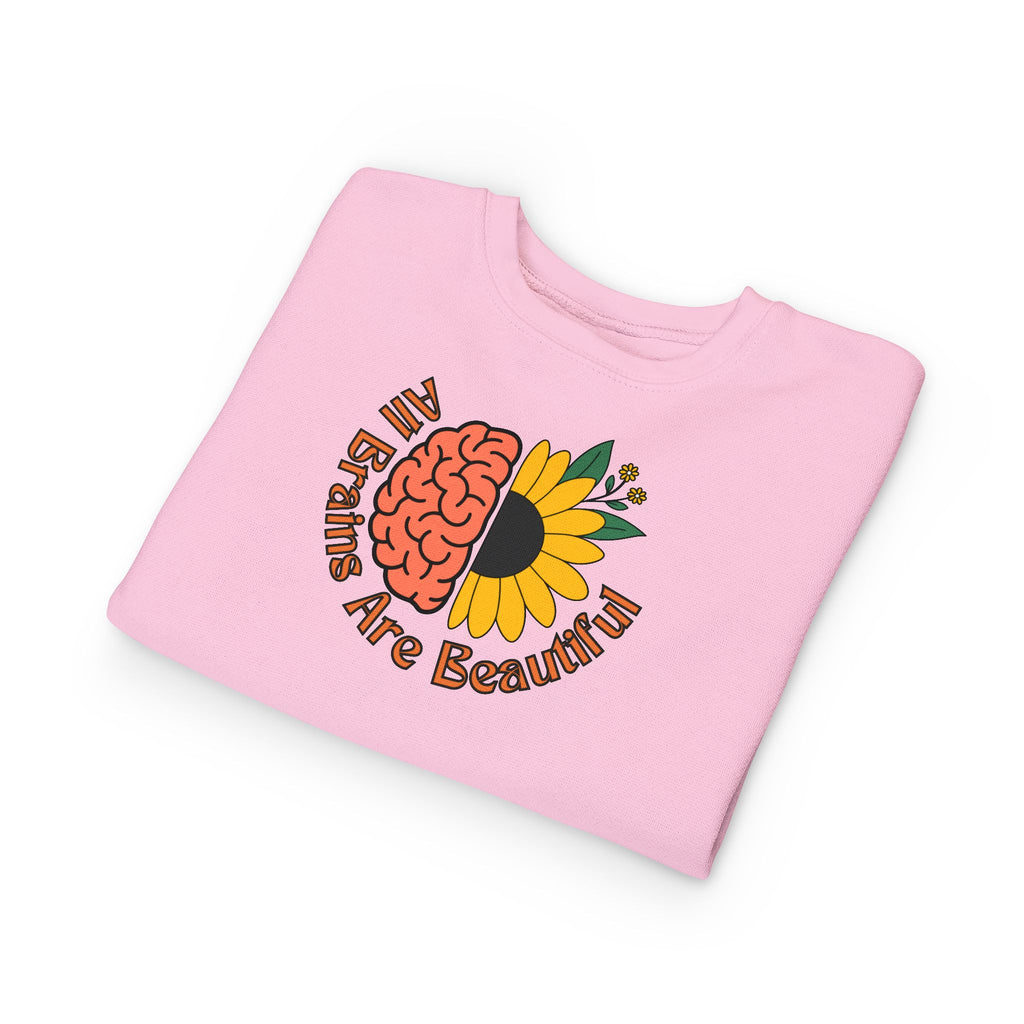 “All Brains Are Beautiful” Toddler Sweater