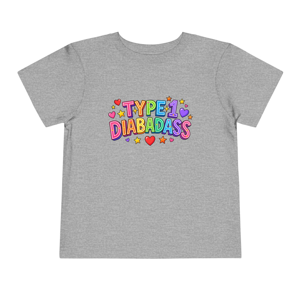 “Type 1 Diabadass” Toddler Tee