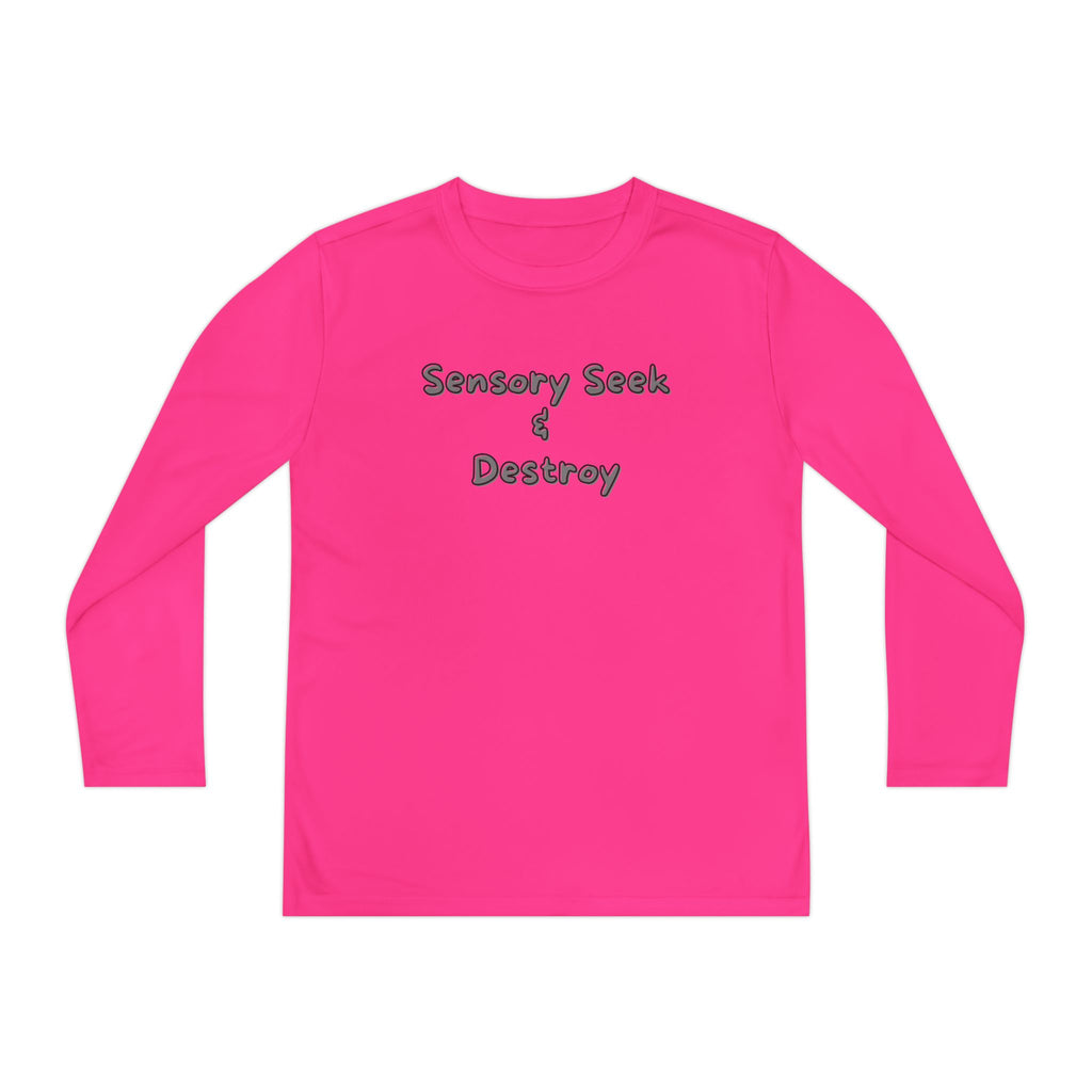 "Sensory Seek & Destroy" Youth Long Sleeve
