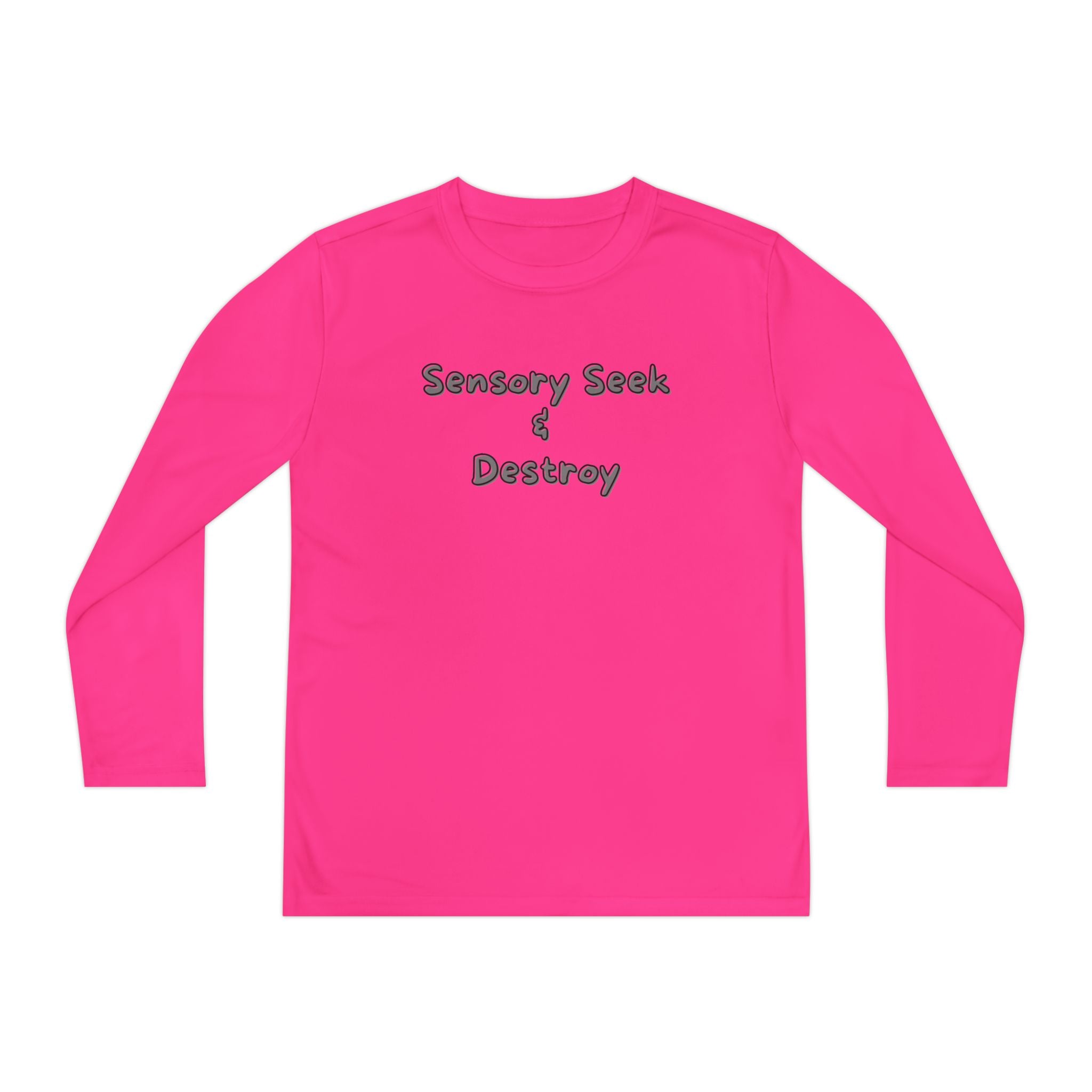 "Sensory Seek & Destroy" Youth Long Sleeve