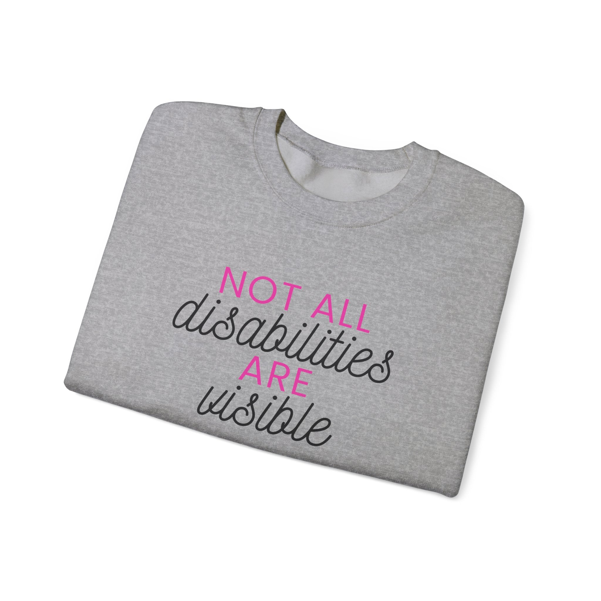 “Not All Disabilities Are Visible” Women’s Sweater