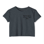 “It Takes A Village, SNPC Ally” Women’s Crop Top