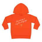 “Screaming Is My Love Language” Toddler Hoodie