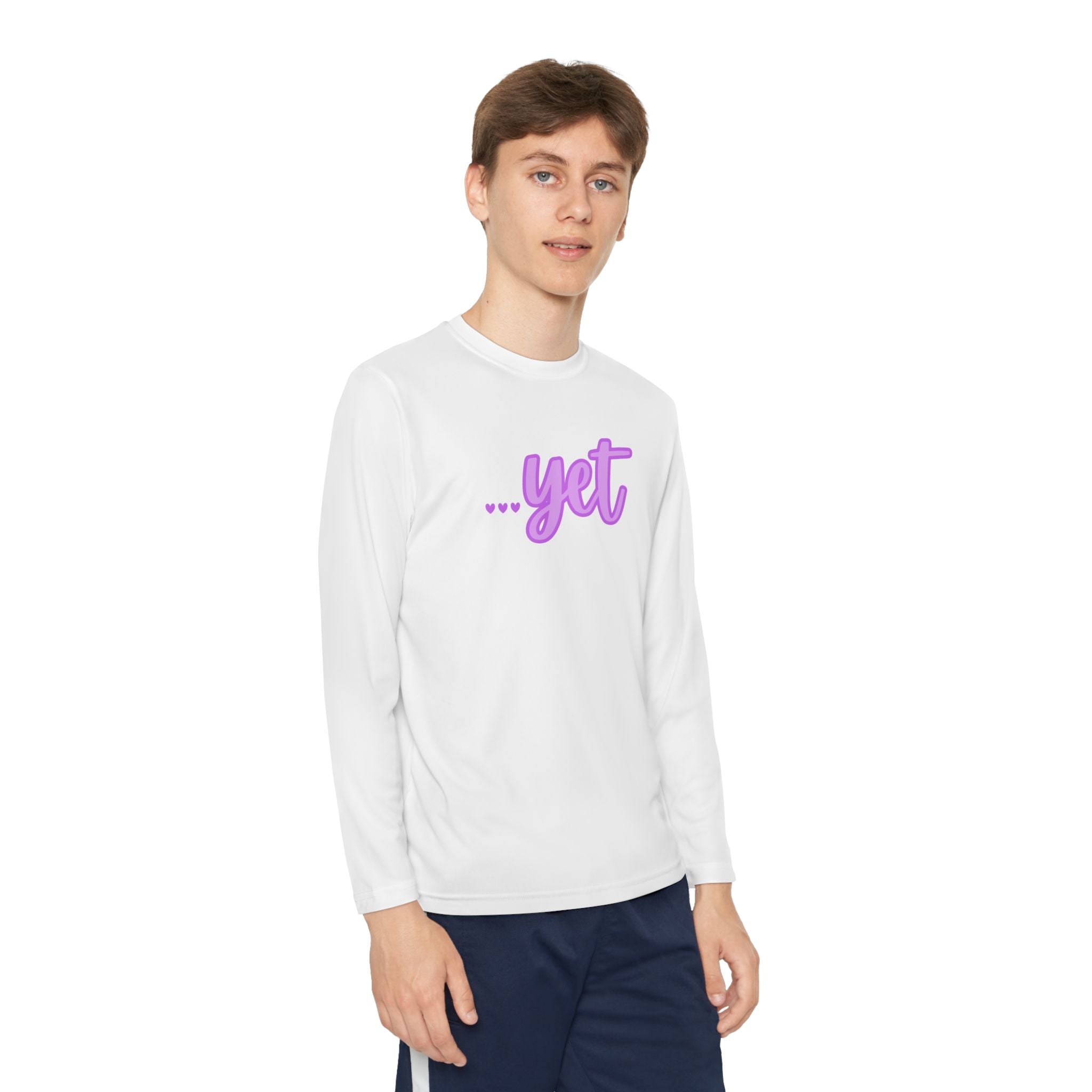"The Power Of ...Yet (Hearts)" Youth Long Sleeve