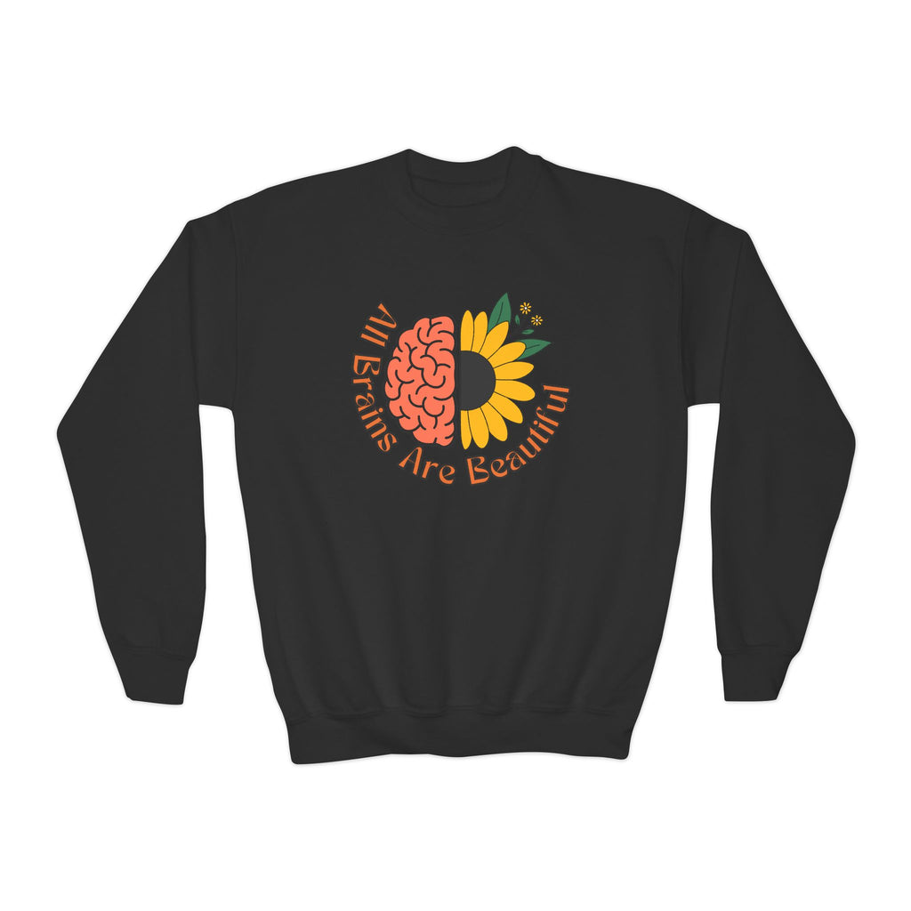 “All Brains Are Beautiful” Youth Sweater