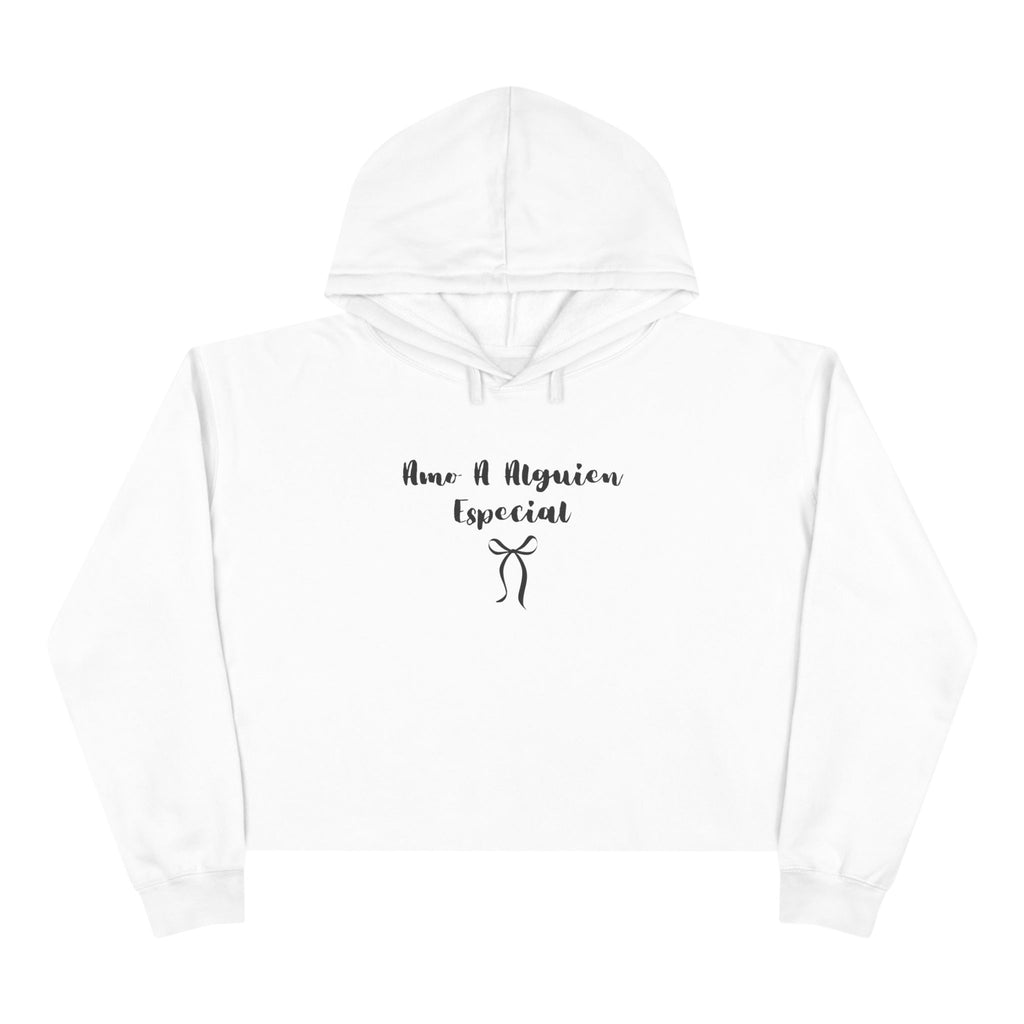“Amo A Alguien Especial” Women’s Cropped Hoodie