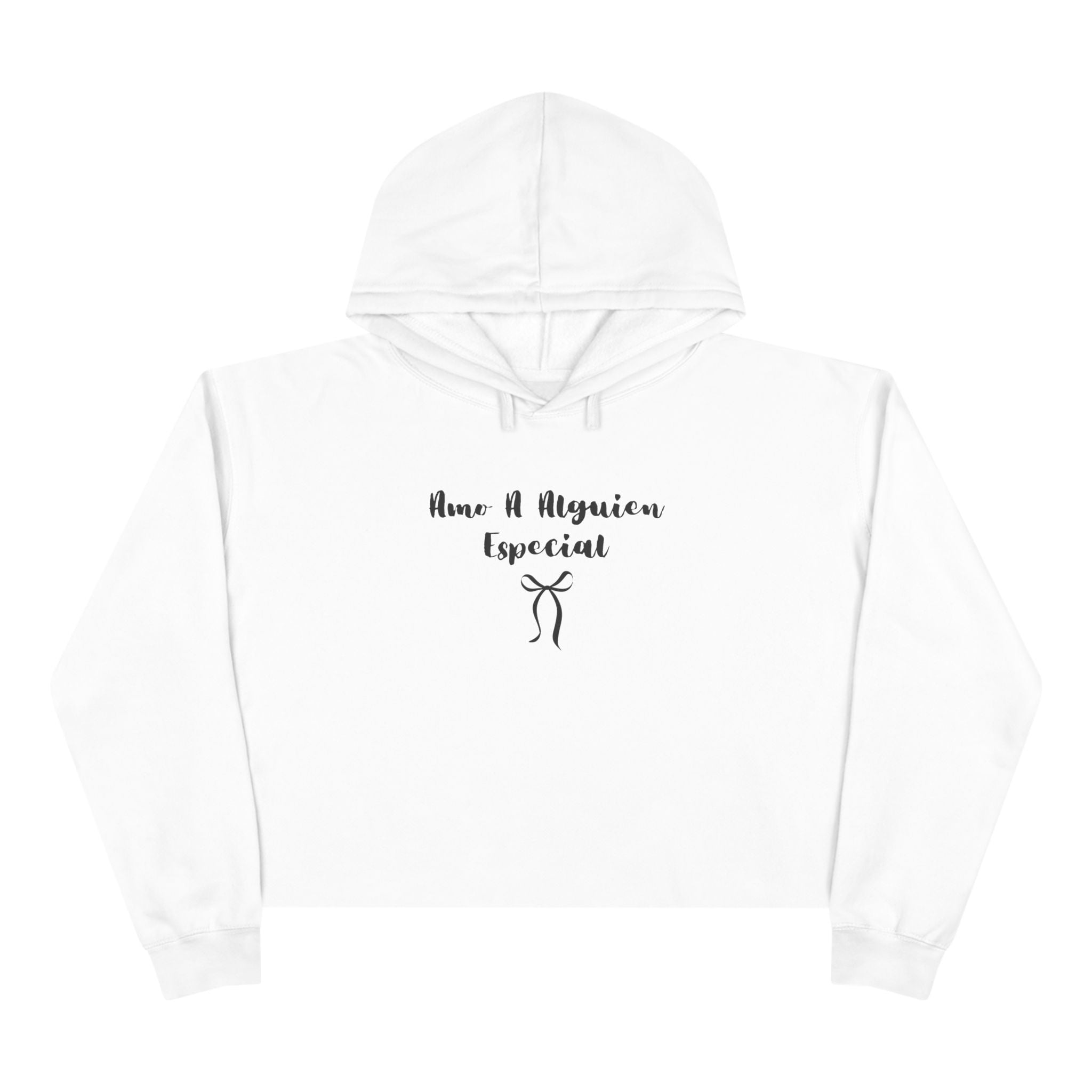 “Amo A Alguien Especial” Women’s Cropped Hoodie