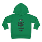 “Keep Calm & Stim On” Toddler Hoodie