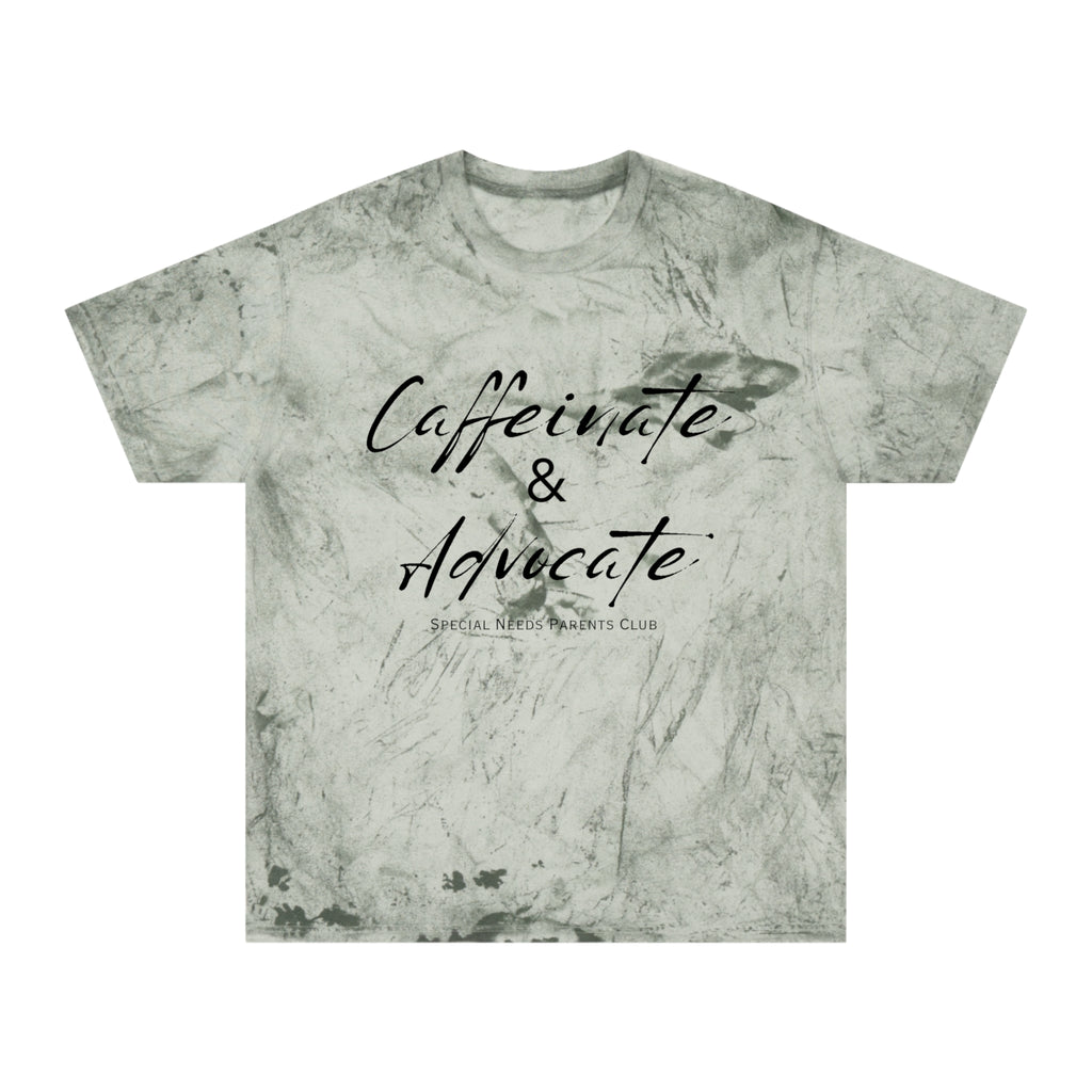 “Caffeinate & Advocate” Women’s Tee