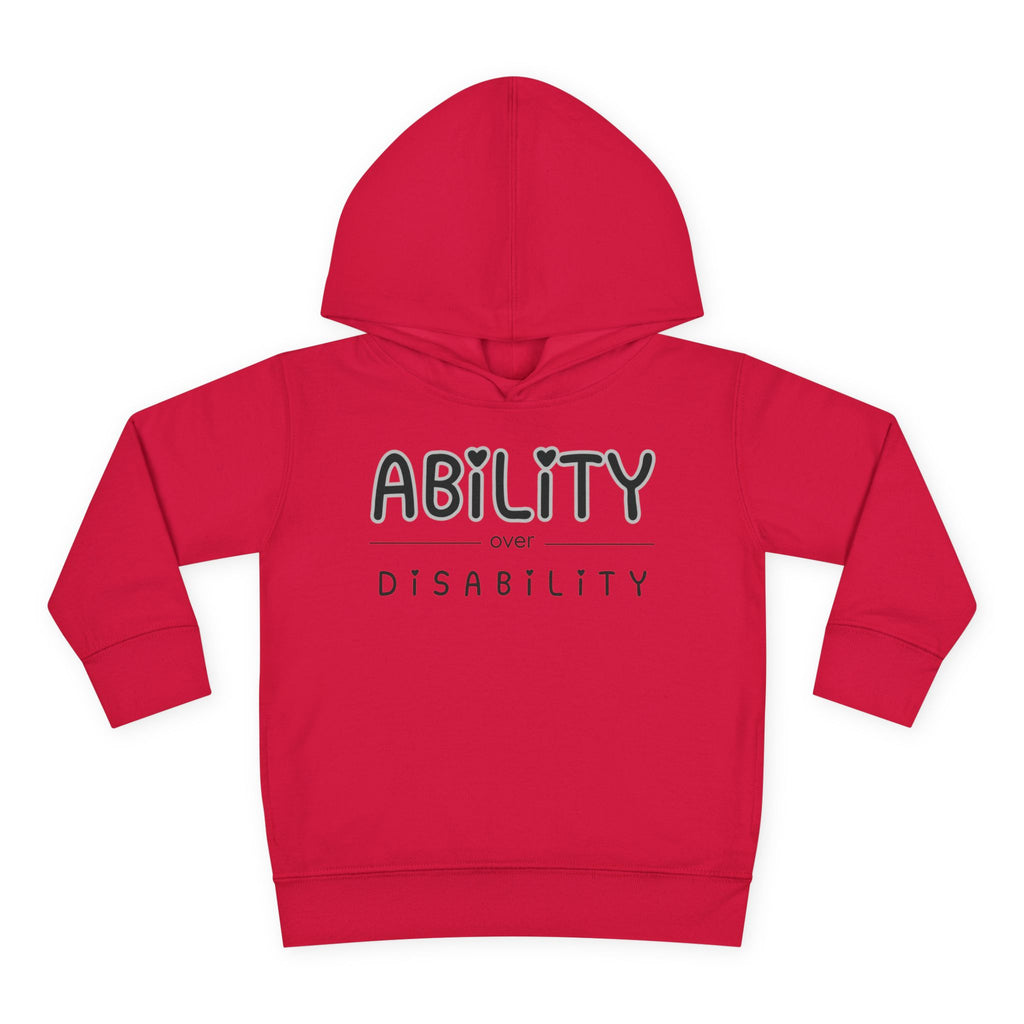 “Ability Over Disability” Toddler Hoodie