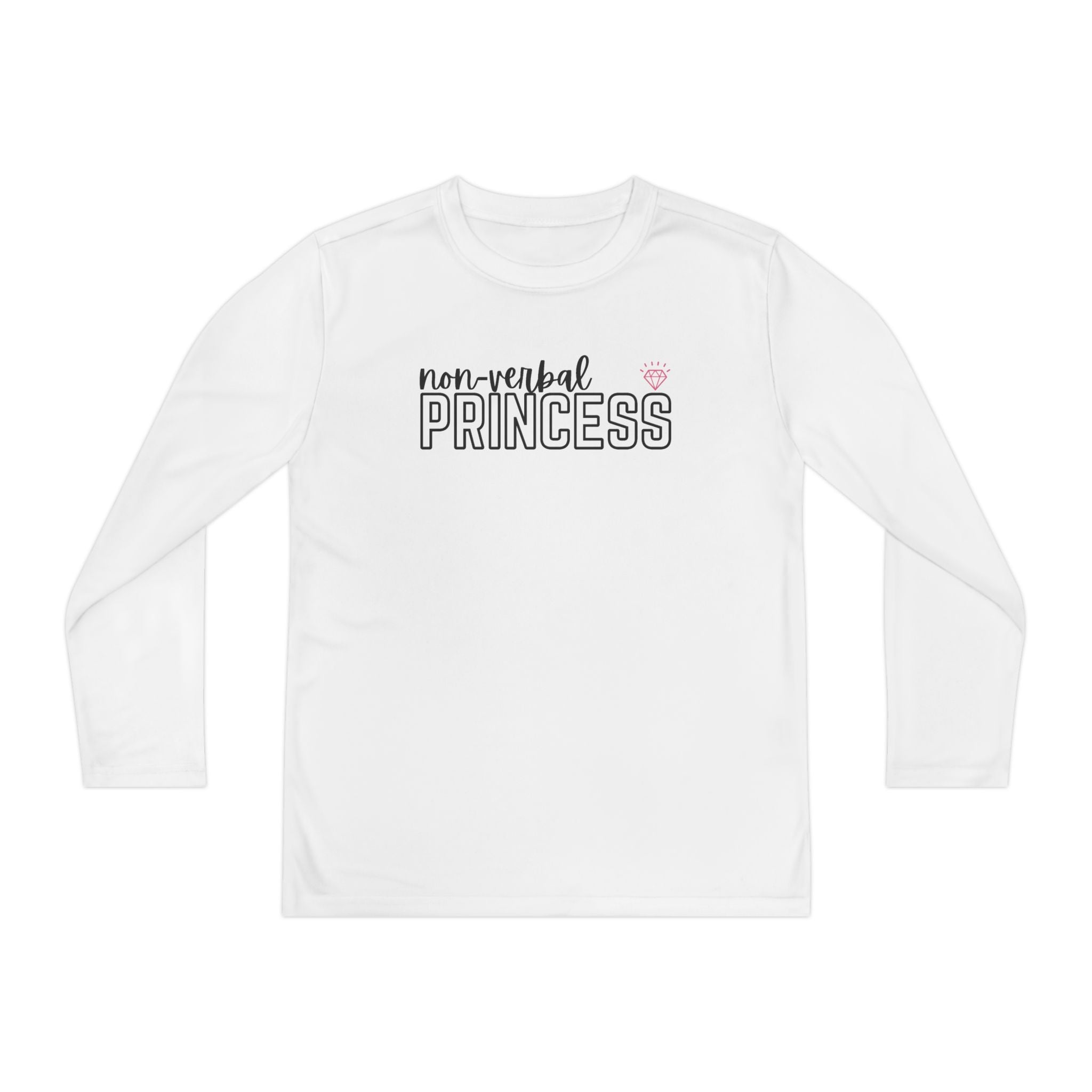 “Non-Verbal Princess” Youth Long Sleeve