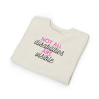 "Not All Disabilities Are Visible" Toddler Sweater