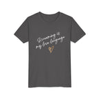 “Screaming Is My Love Language” Youth Tee