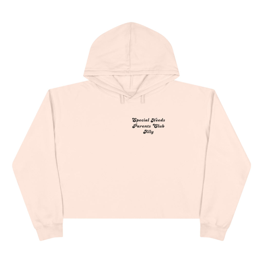 “It Takes A Village, SNPC Ally” Women’s Cropped Hoodie