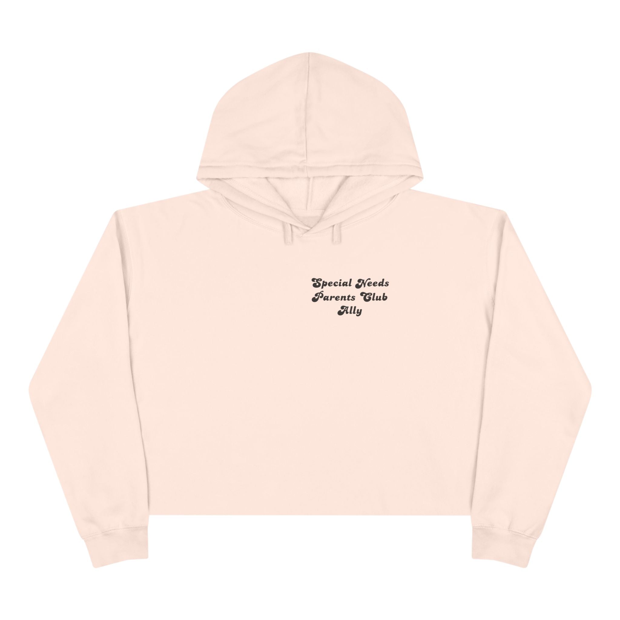 “It Takes A Village, SNPC Ally” Women’s Cropped Hoodie