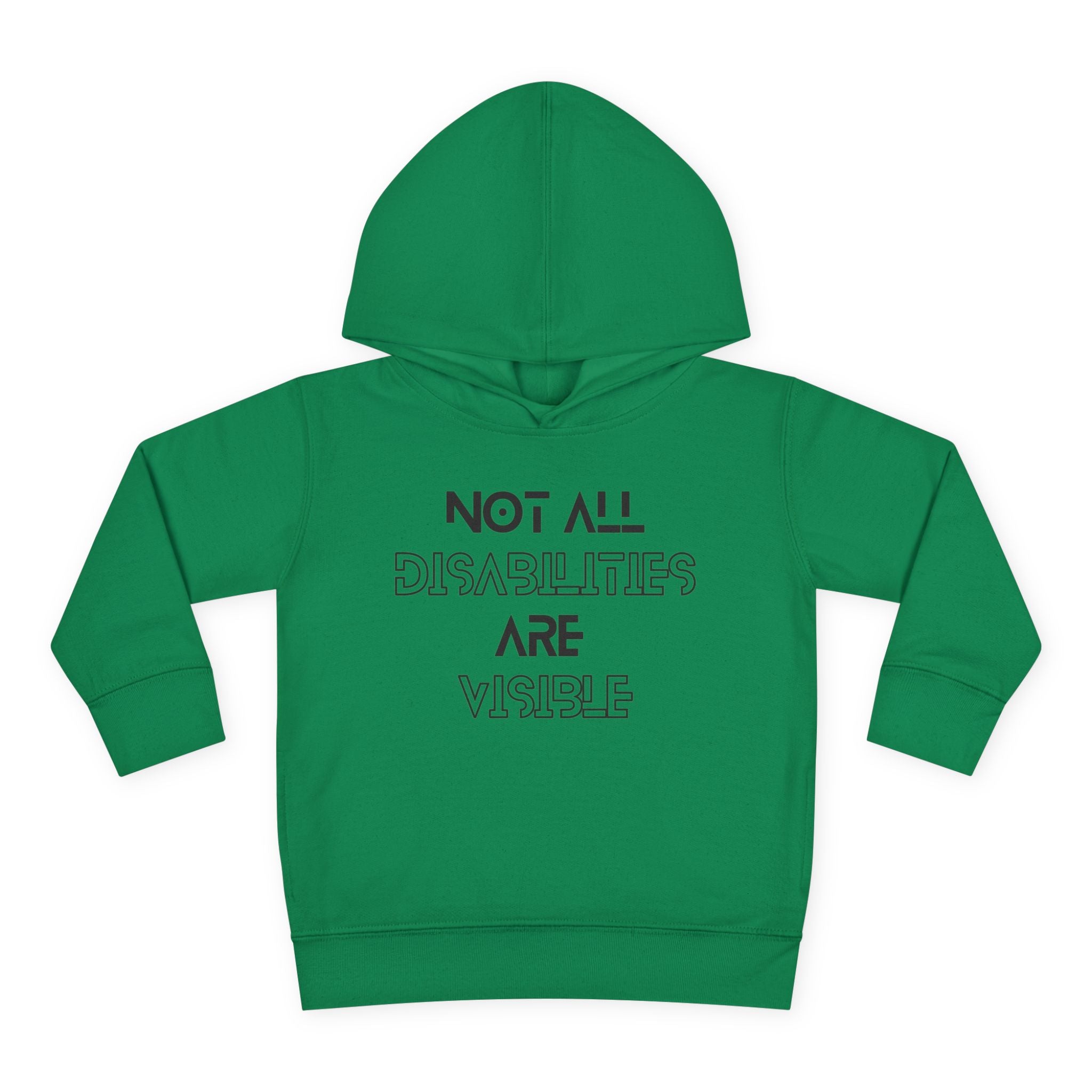 “Not All Disabilities Are Visible” Toddler Hoodie
