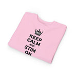 “Keep Calm & Stim On” Toddler Sweater