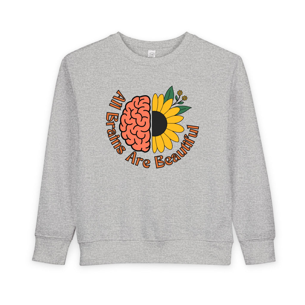 “All Brains Are Beautiful” Toddler Sweater