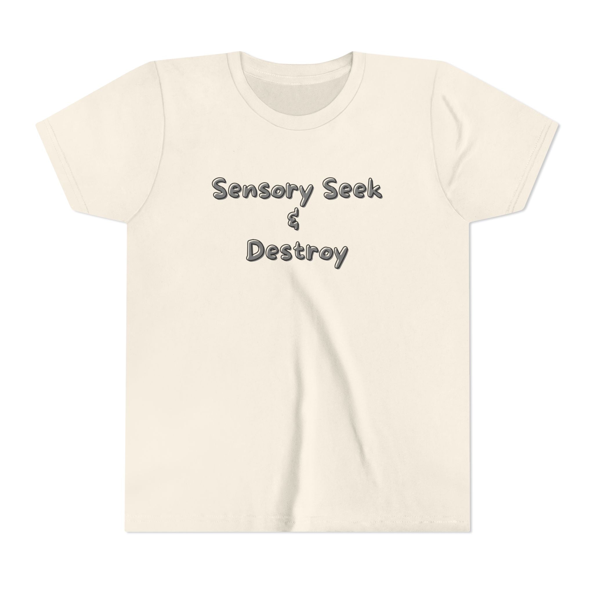 “Sensory Seek & Destroy” Youth Tee