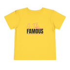 “G-Tube Famous” Toddler Tee