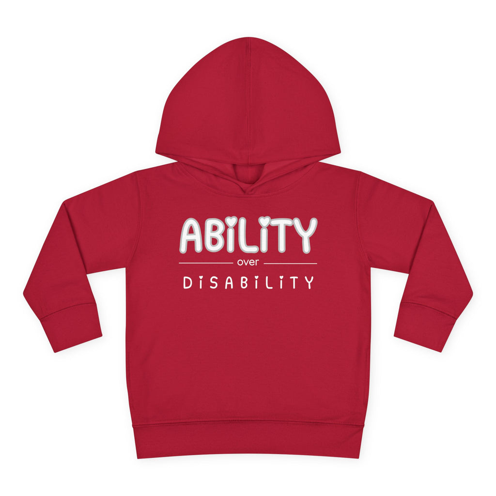 “Ability Over Disability” Toddler Hoodie