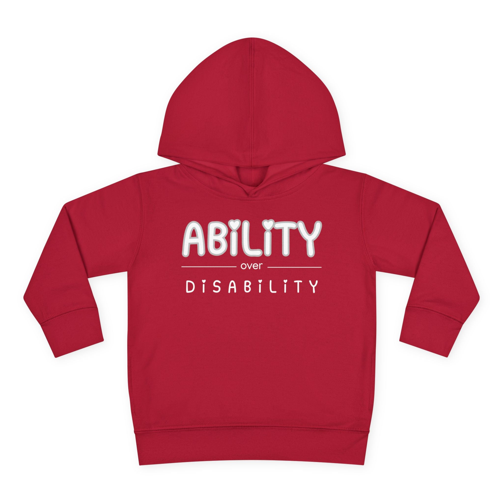 “Ability Over Disability” Toddler Hoodie