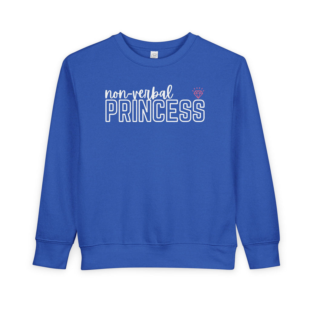 “Non-Verbal Princess” Toddler Sweater