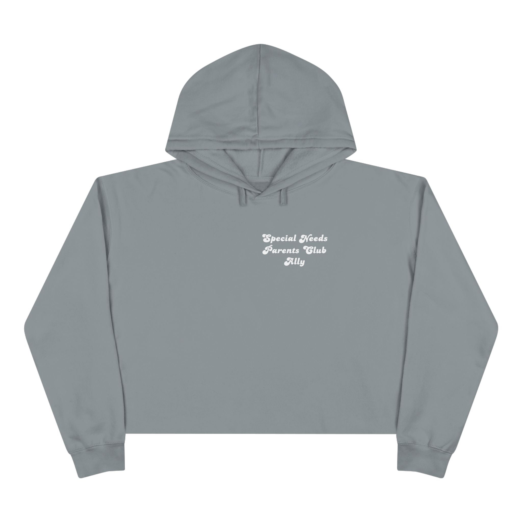 “It Takes A Village, SNPC Ally” Women’s Cropped Hoodie