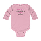 “Not All Disabilities Are Visible” Infant Long Sleeve Onesie